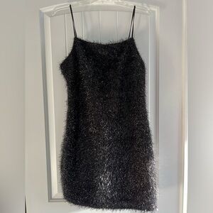 BCBGeneration Black Textured Dress